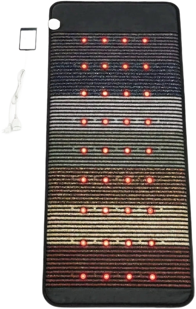 Infrared PEMF Therapy Mat Built to Accelerate Recovery, RED Light Therapy, Adjustable Heat, Portable Design