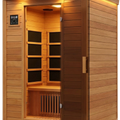 Infrared Sauna Built for Daily Recovery, Low EMF Carbon Panels, Canadian Hemlock, 110V Plug-in