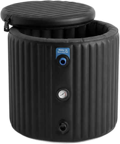 Cold Plunge Tub Designed for Athlete Recovery, Inflatable DWF Design, 90cm Size, 480L Capacity