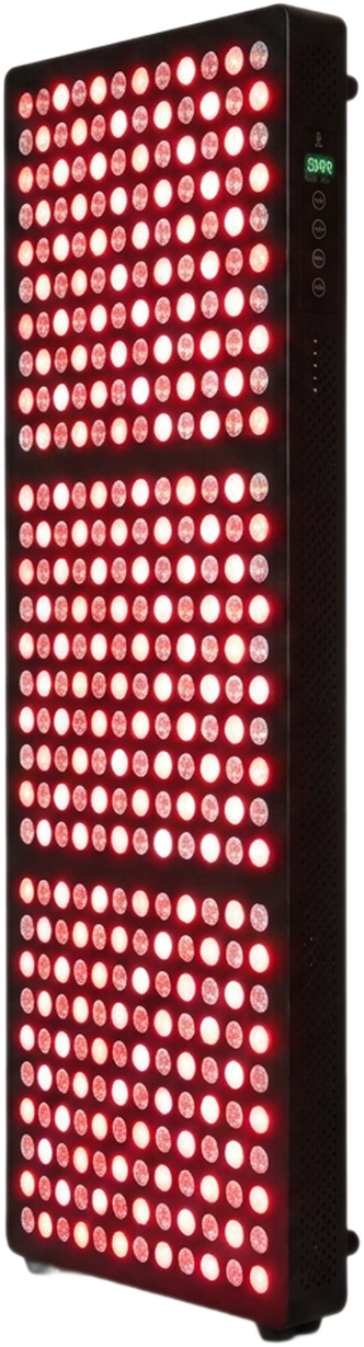 Red Light Therapy Panel Built for Daily Wellness, 300 LEDs, 455W Power, 100K Hour Lifespan