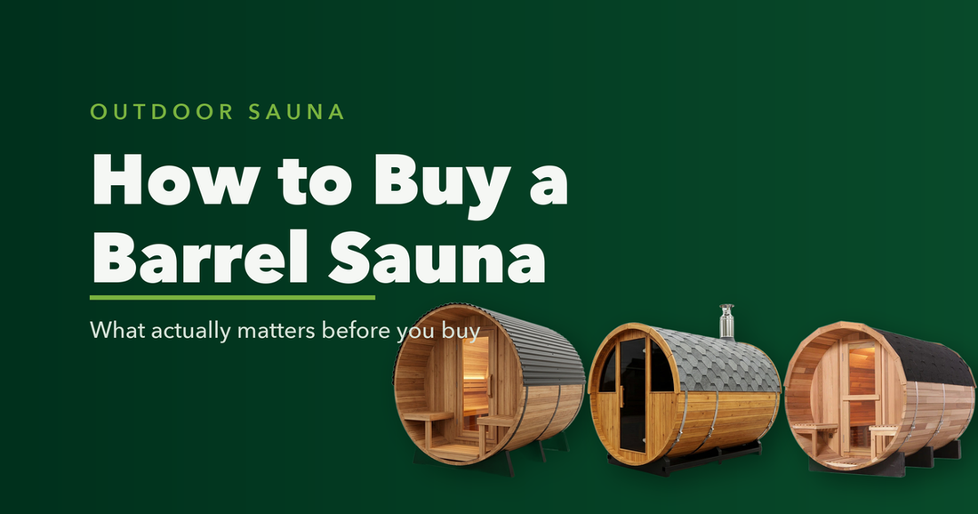 Outdoor barrel saunas: electric, wood-fired, and cedar models