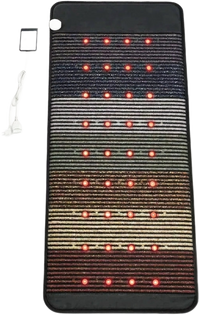 Infrared PEMF Therapy Mat Built to Accelerate Recovery, RED Light Therapy, Adjustable Heat, Portable Design