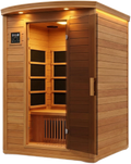 Infrared Sauna Built for Daily Recovery, Low EMF Carbon Panels, Canadian Hemlock, 110V Plug-in