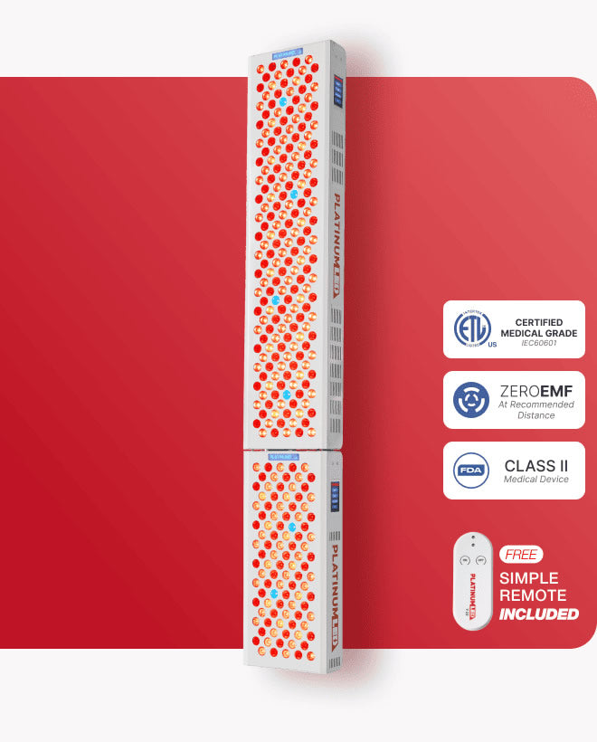 PlatinumLED BioMAX 600 Red Light Therapy Panel