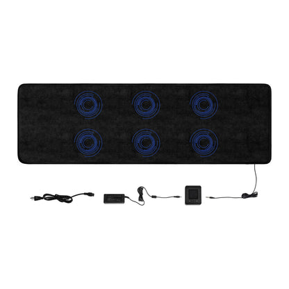 UTK H25P7 PEMF mat laid flat with controller and power adapter