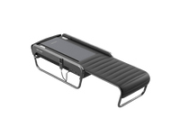 Ceragem Master V4 thermal massage bed in charcoal, open