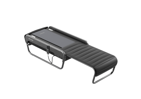 Ceragem Master V4 thermal massage bed in charcoal, open