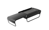 Ceragem Master V5 thermal massage bed in black, open