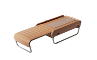 Ceragem Master V5 thermal massage bed in brown, open
