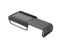 Ceragem Master V7 black, open, angled view