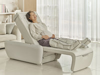 Ceragem Master V9 session with the Aircell leg massager